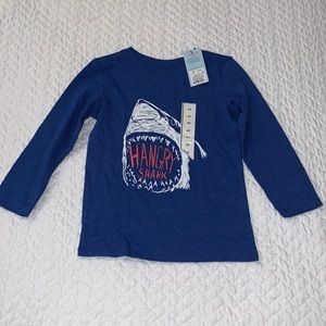 CAT & JACK NWT Boys long sleeve graphic tee